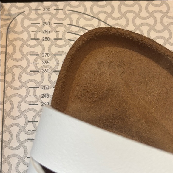 Birkenstock Yao Balance White Cross-Strap Sandals 41 - Picture 3 of 6